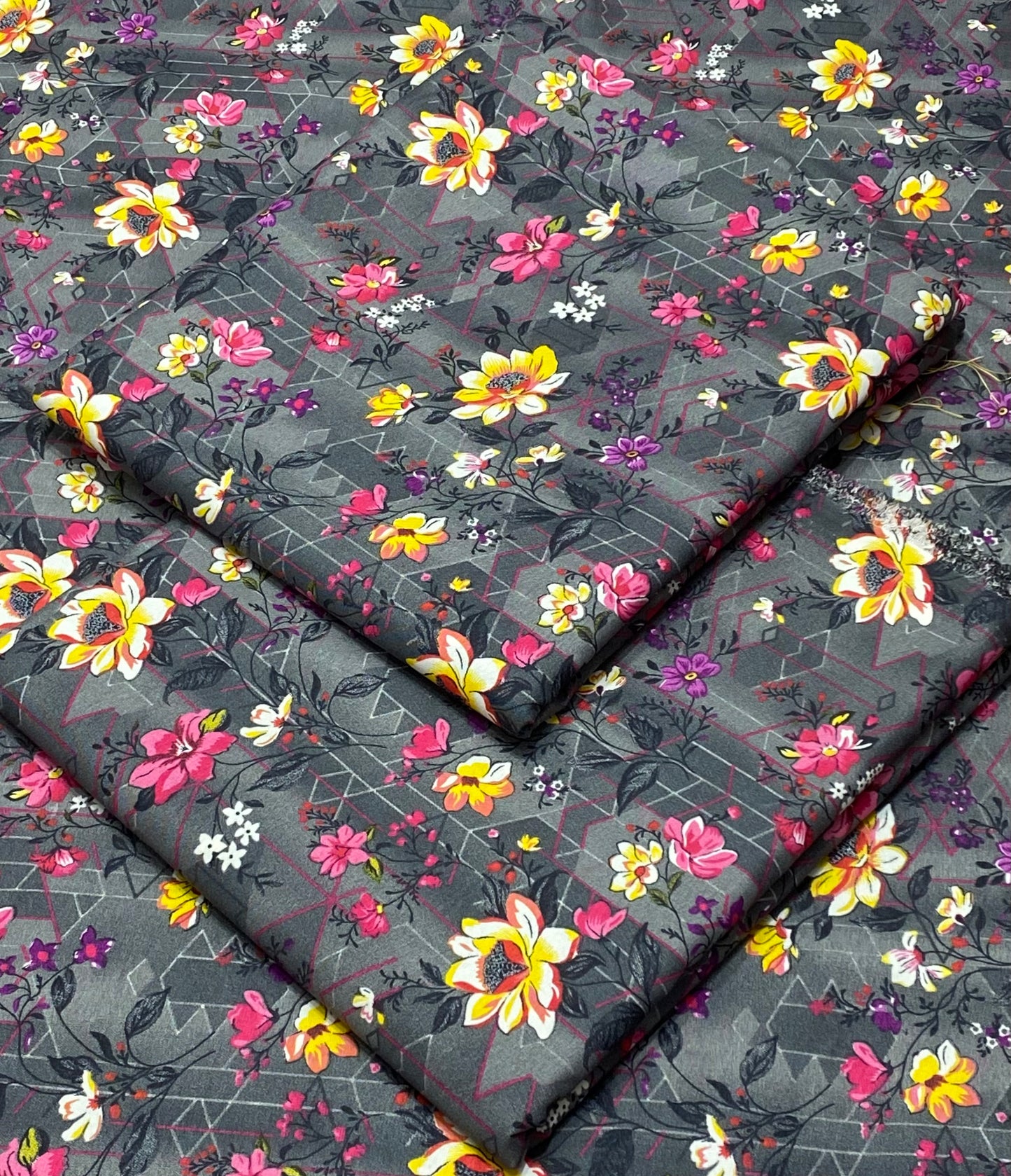 FLORAL PRINTED 2PC D-15