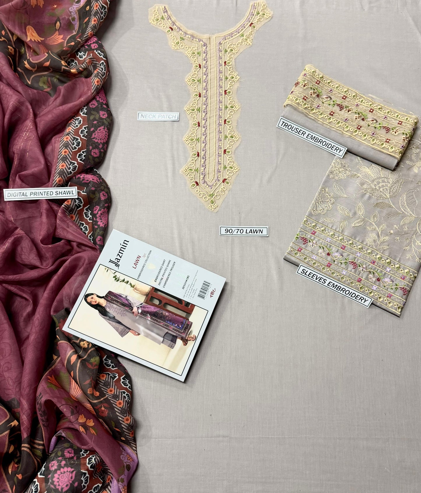 JAZMIN LUXURY LAWN JZ-22