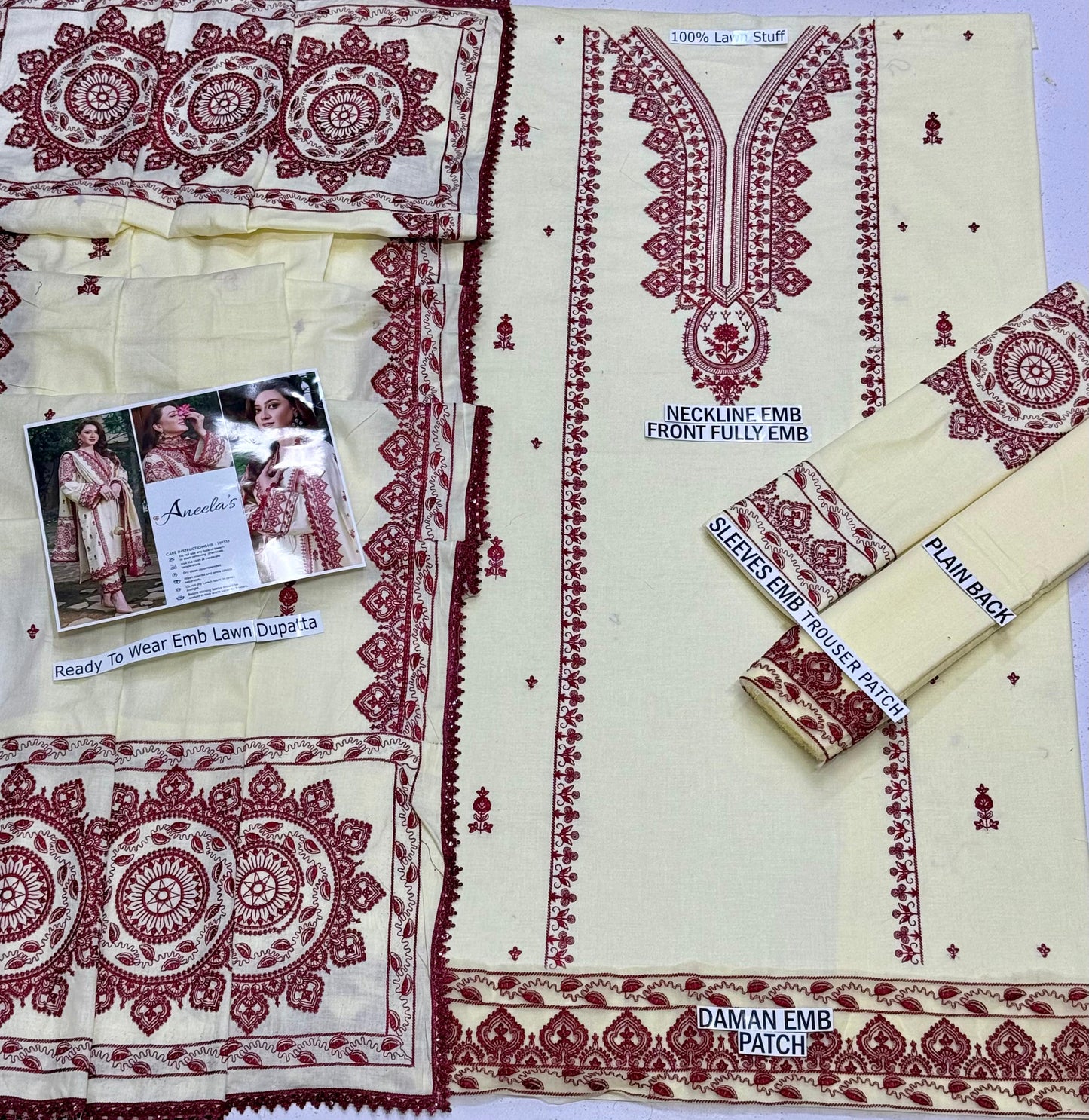 ANEELA'S LUXURY LAWN AN-128