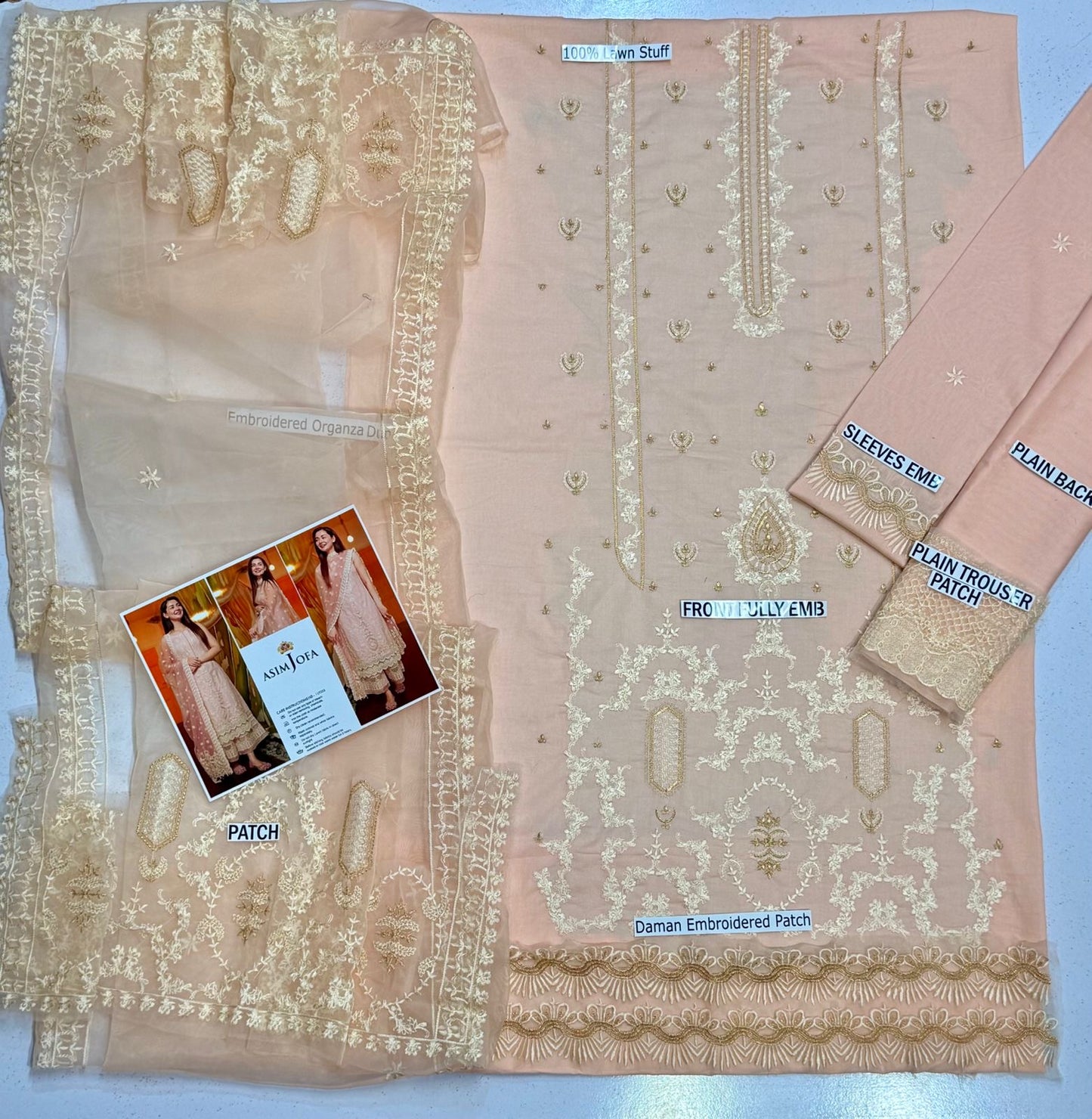 ASIM JOFA LUXURY LAWN AJ-115