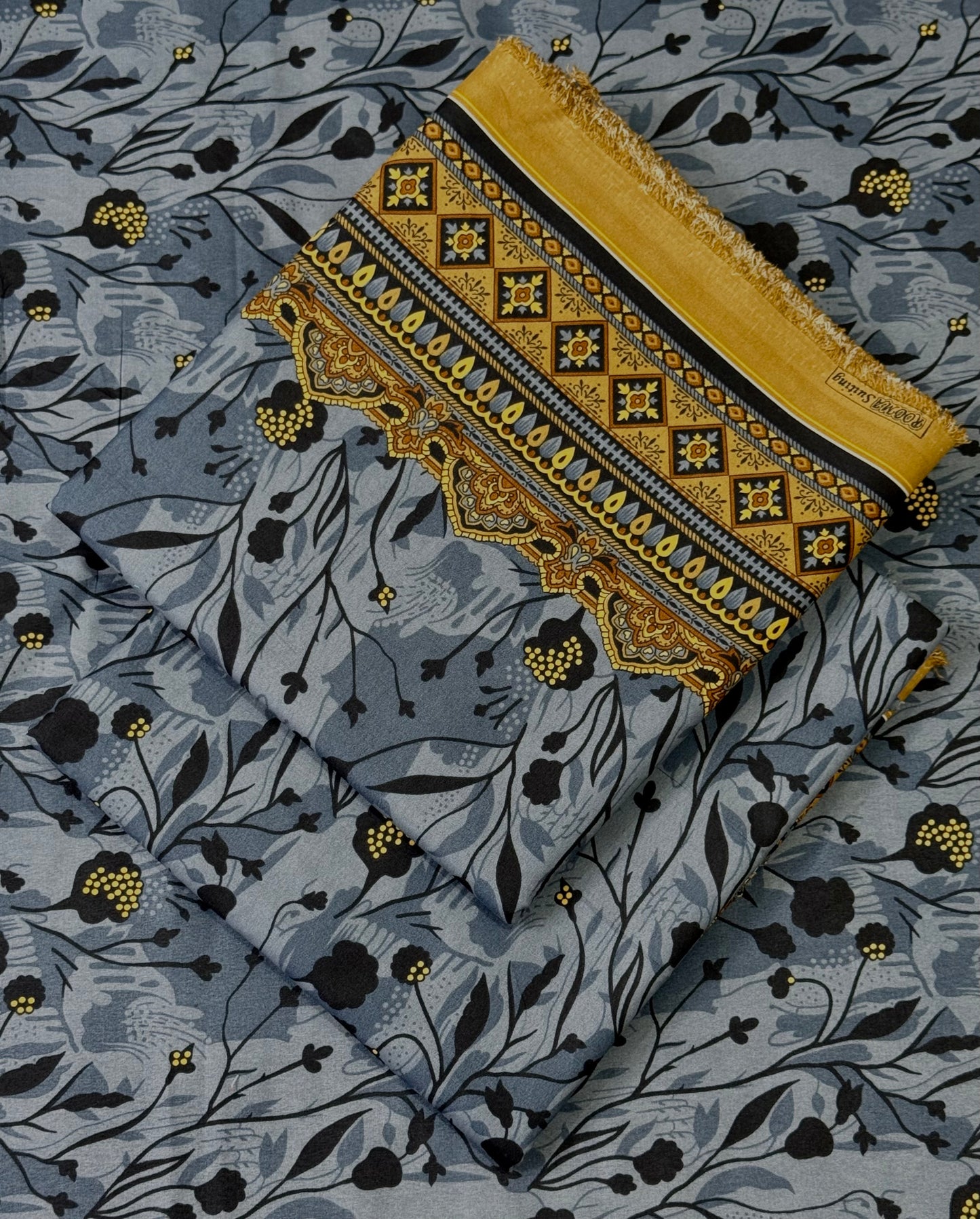 FLORAL PRINTED 2PC D-145