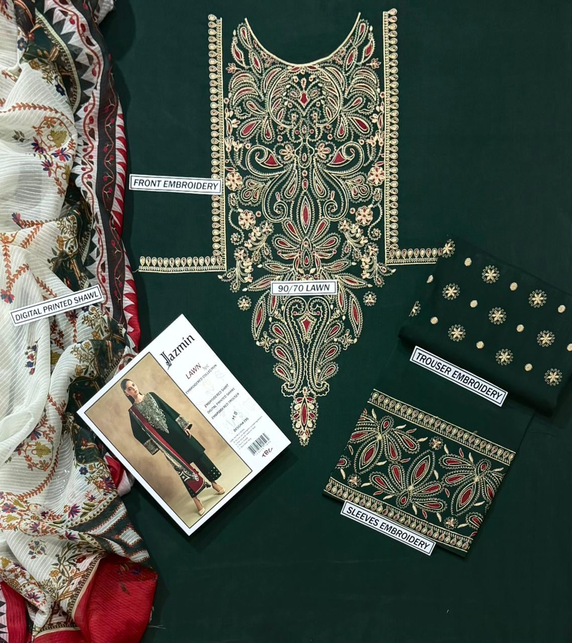 JAZMIN LUXURY LAWN JZ-03