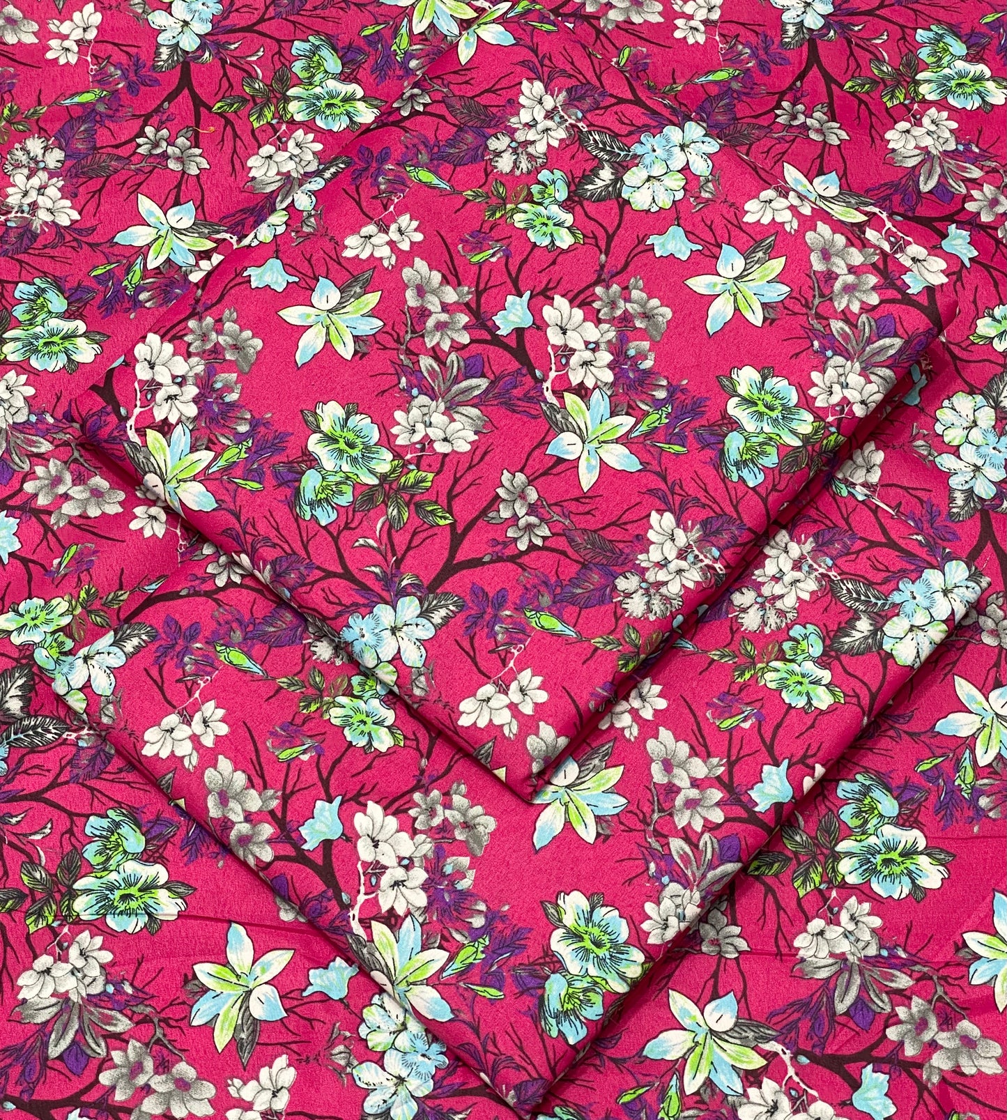 FLORAL PRINTED 2PC D-64