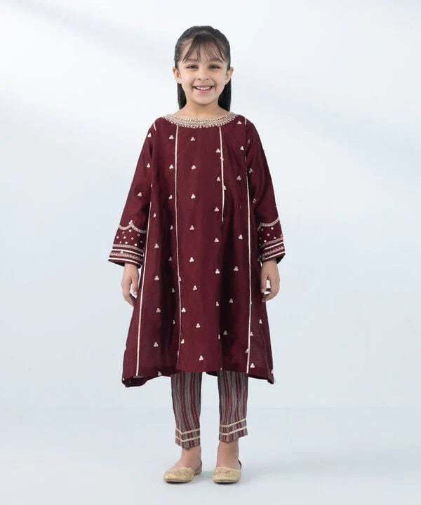 Maria.B Kids Lawn AL-02 | 3Pcs Embroidered Summer Collection 2025