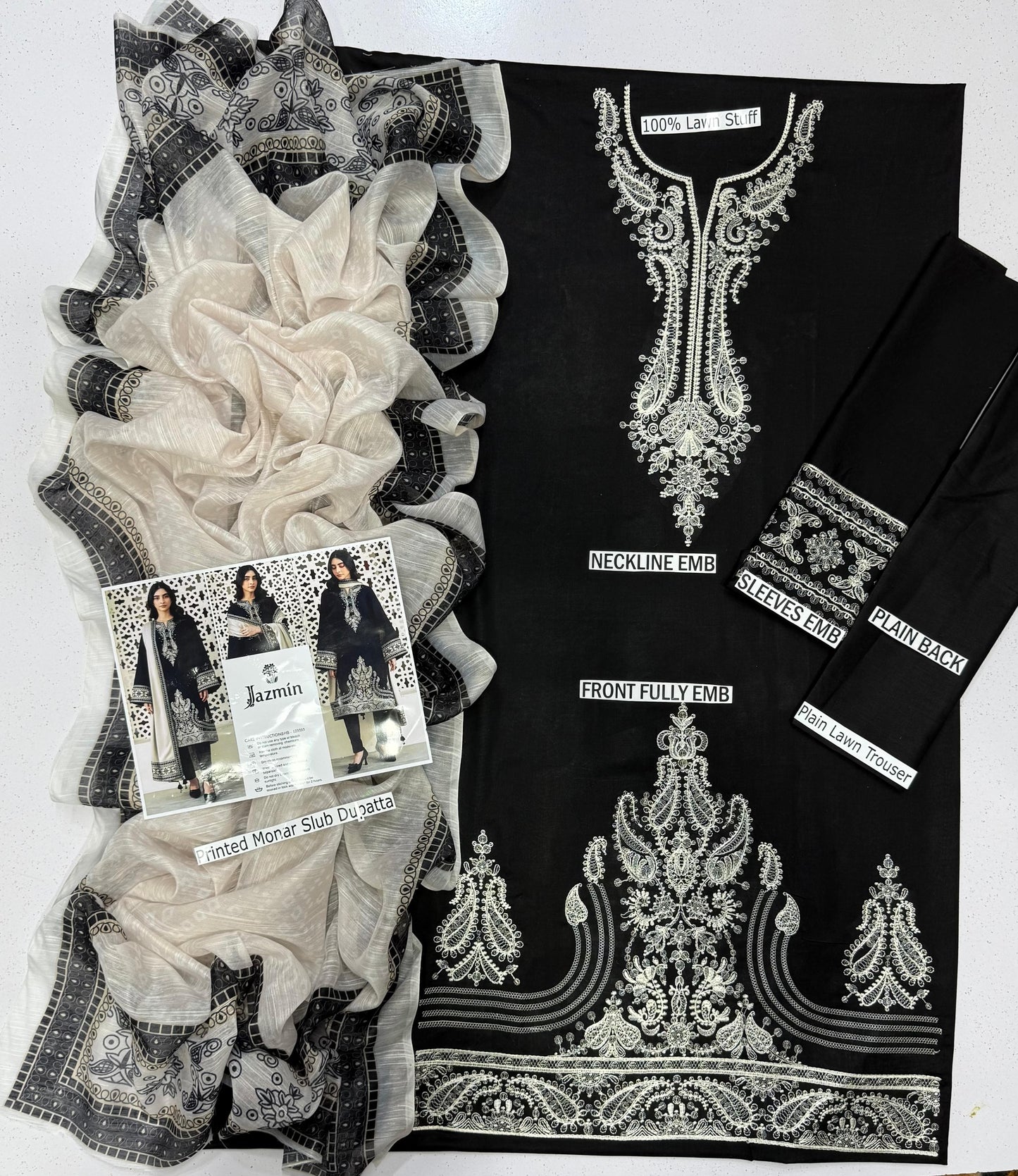 JAZMIN LUXURY LAWN JZ-12