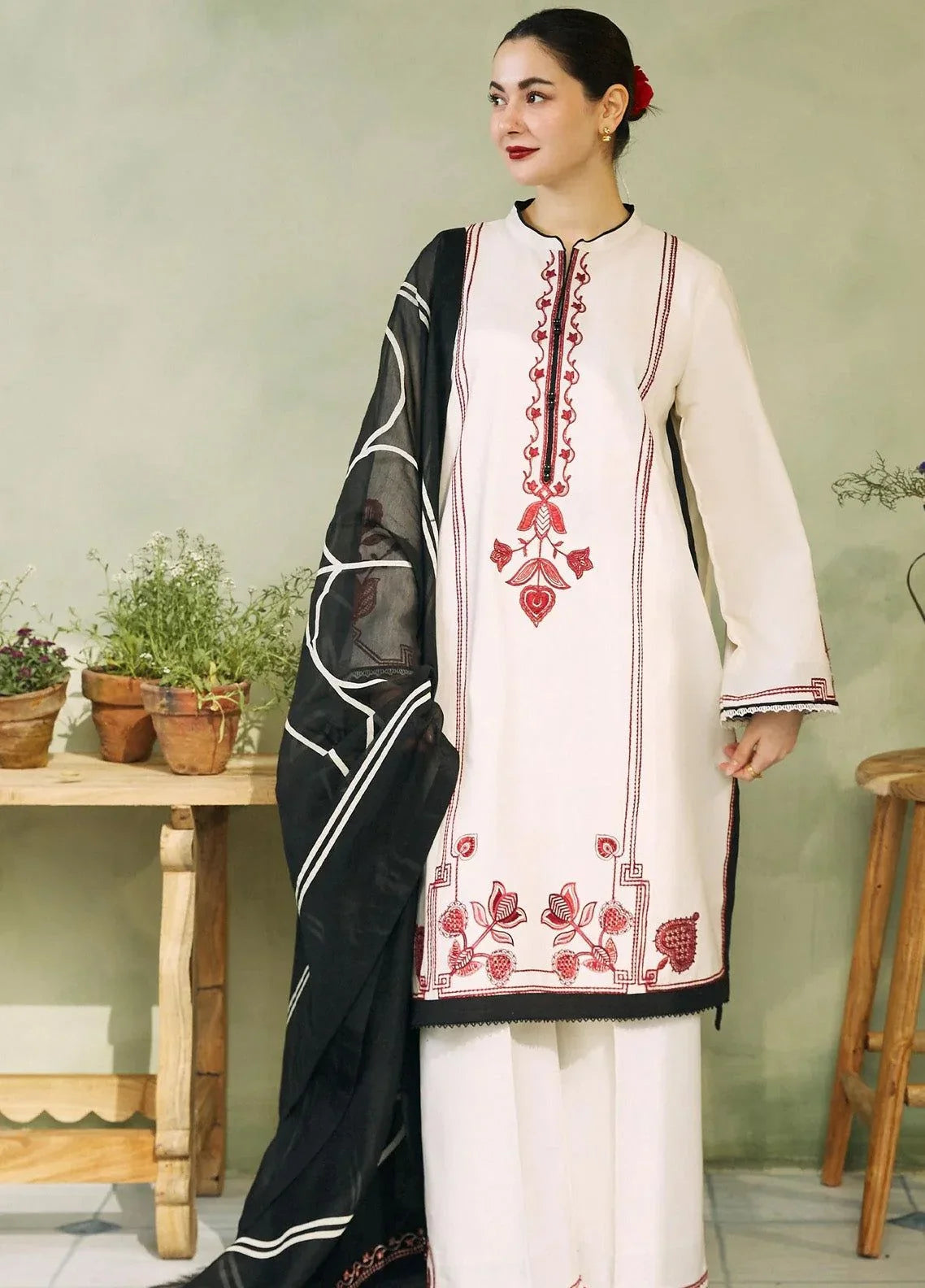 COCO DHANAK 3PC | EMBROIDERY | D#3211