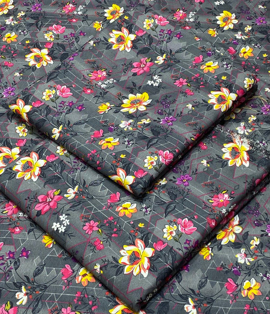 FLORAL PRINTED 2PC D-15