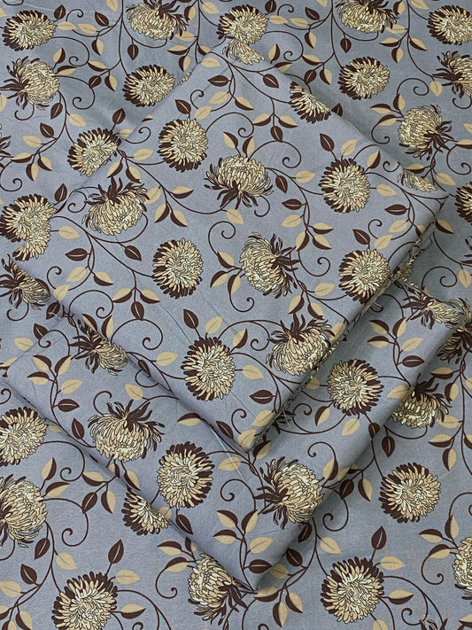 FLORAL PRINTED 2PC D-153