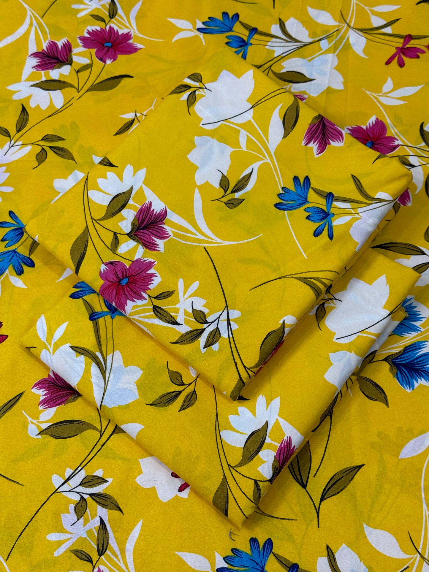 FLORAL PRINTED 2PC D-142