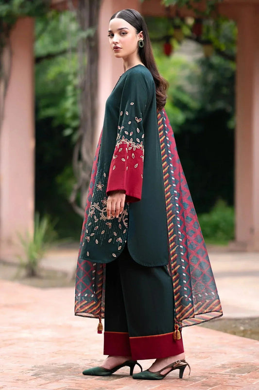 JAZMIN DHANAK 3PC | EMBROIDERY | D#2522