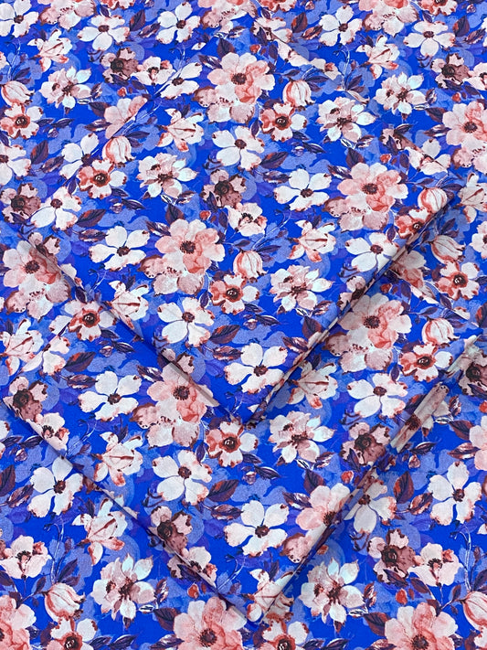 FLORAL PRINTED 2PC D-82