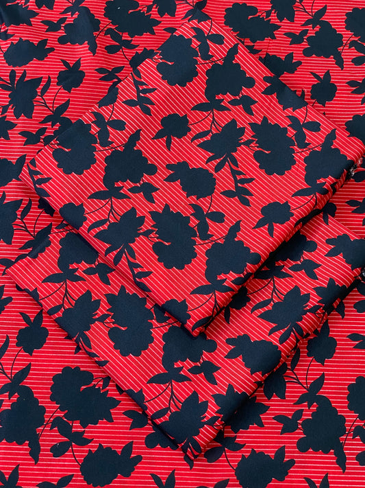 FLORAL PRINTED 2PC D-137