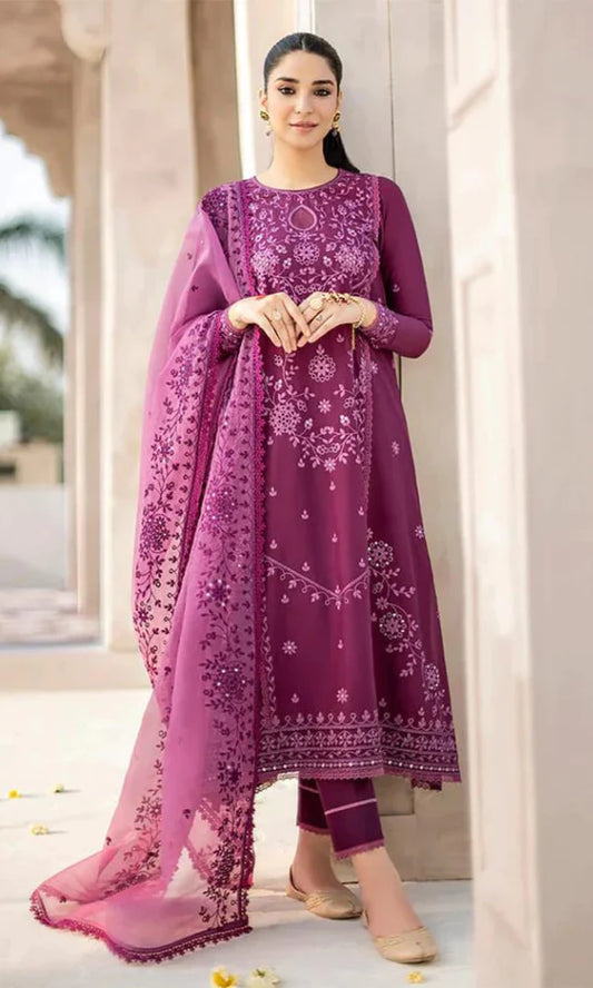 CROSS STITCH PREMIUM LAWN CS-84