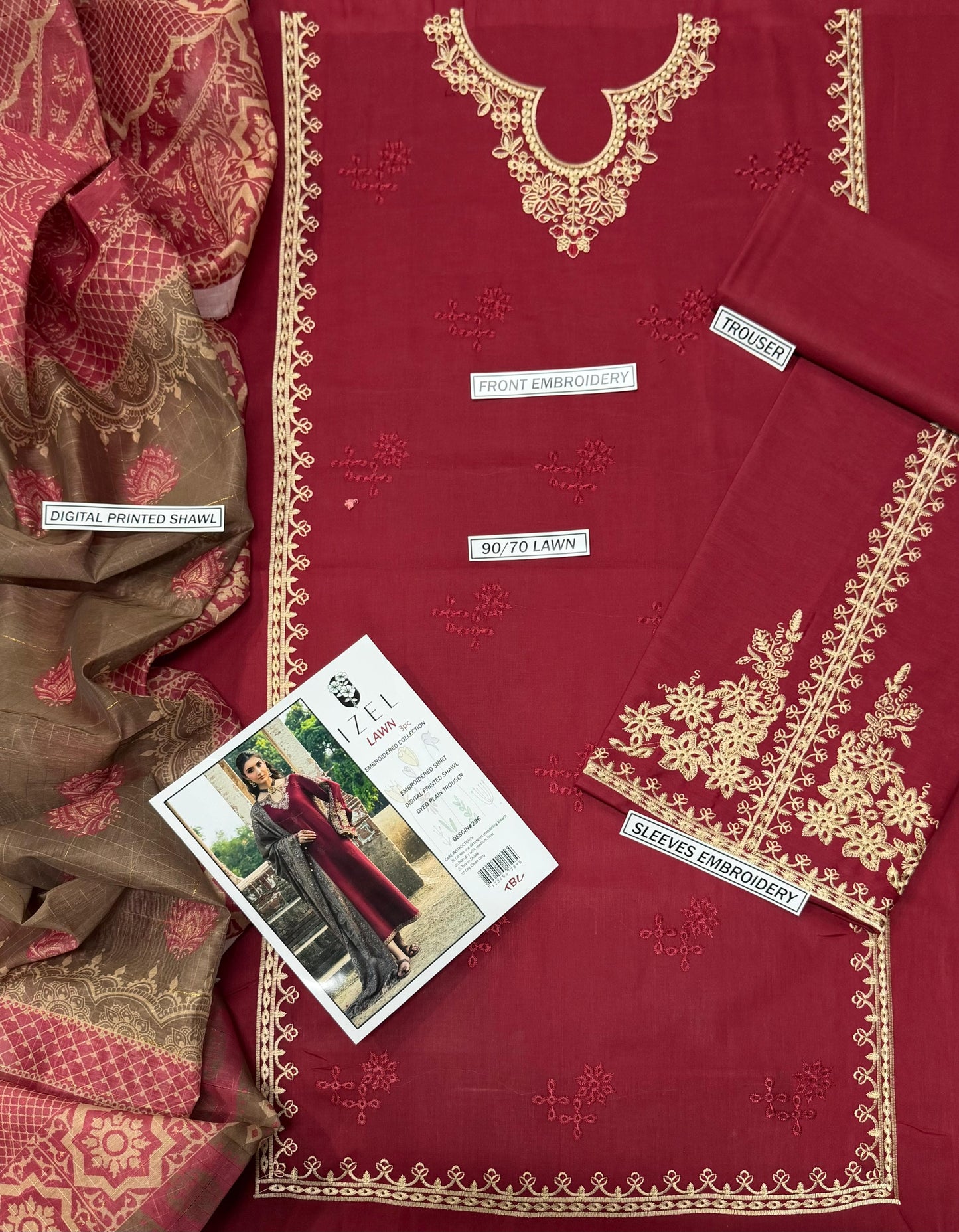 IZEL LUXURY LAWN IZ-88