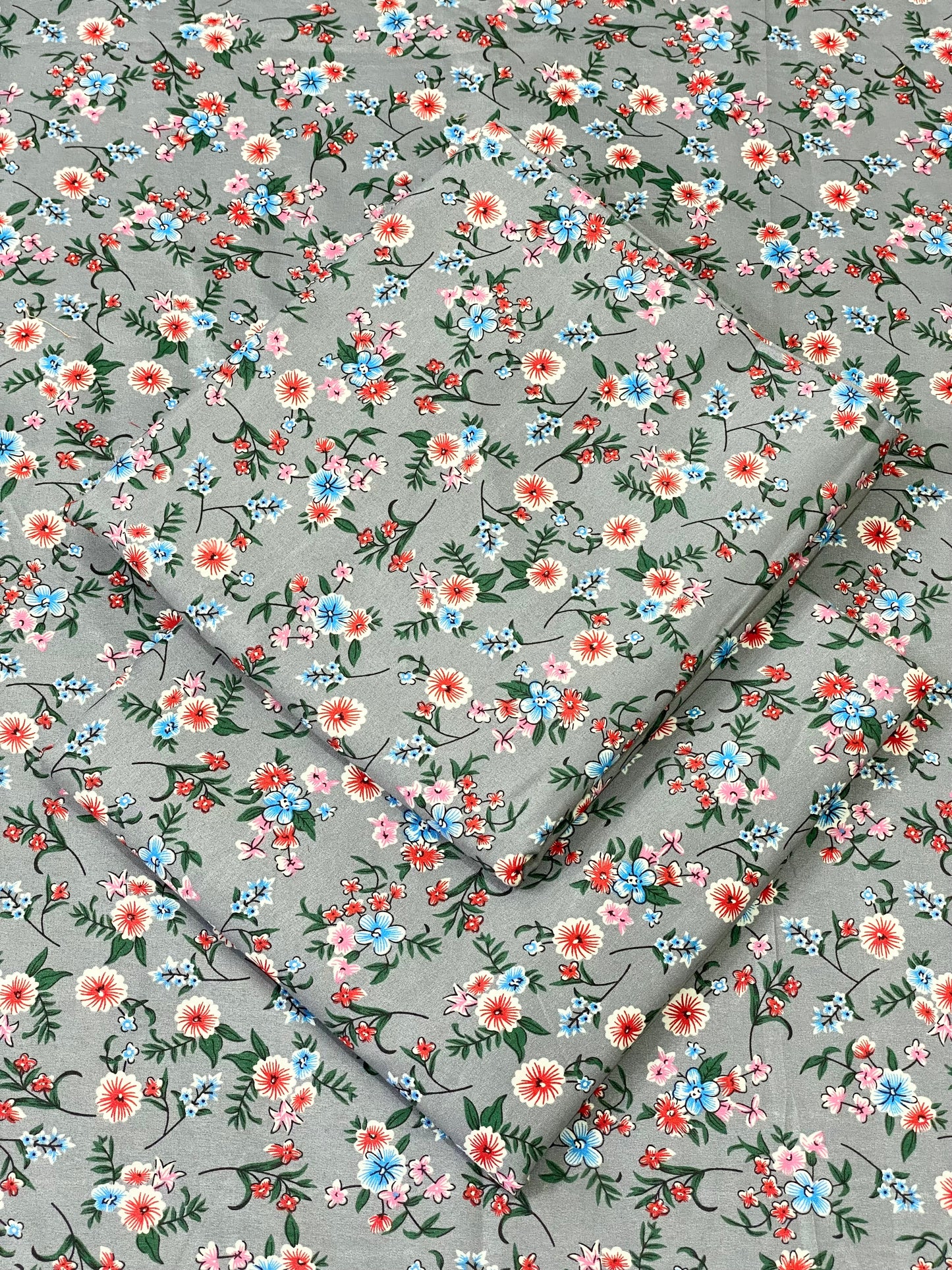 FLORAL PRINTED 2PC D-131