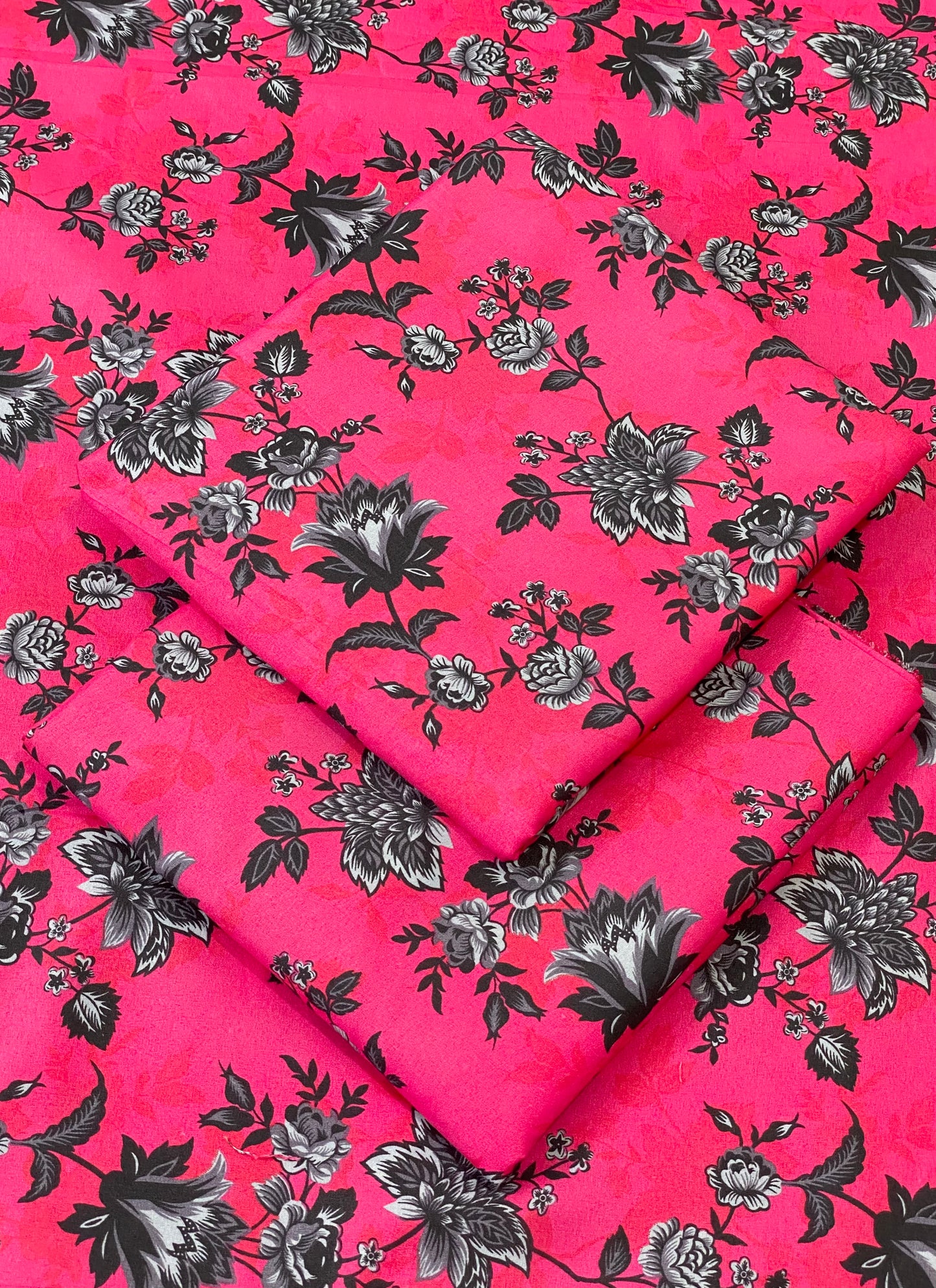 FLORAL PRINTED 2PC D-152