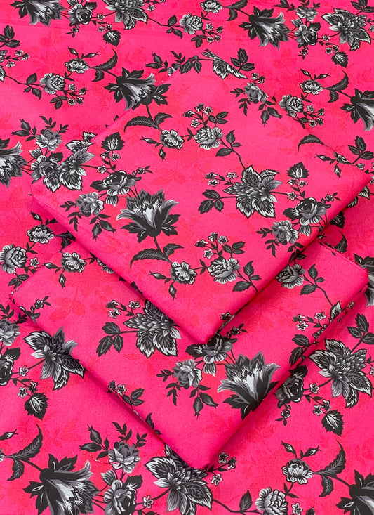 FLORAL PRINTED 2PC D-152