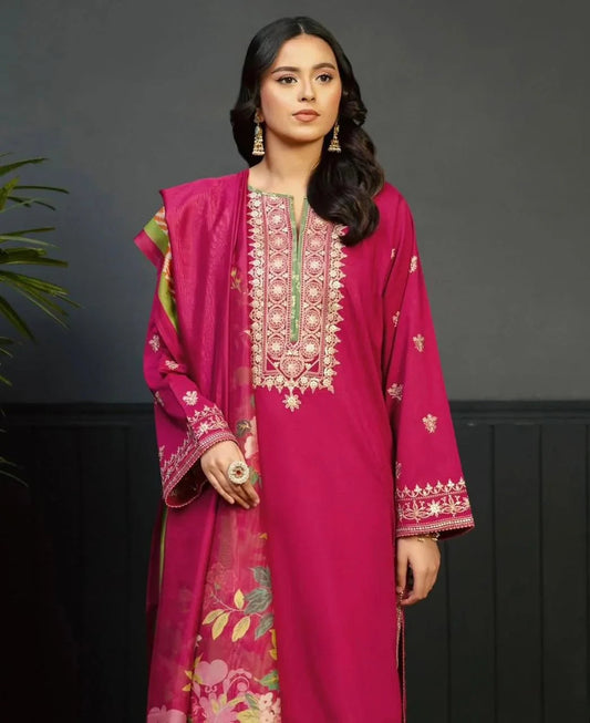 KOKUM DHANAK 3PC | EMBROIDERY | D#3214