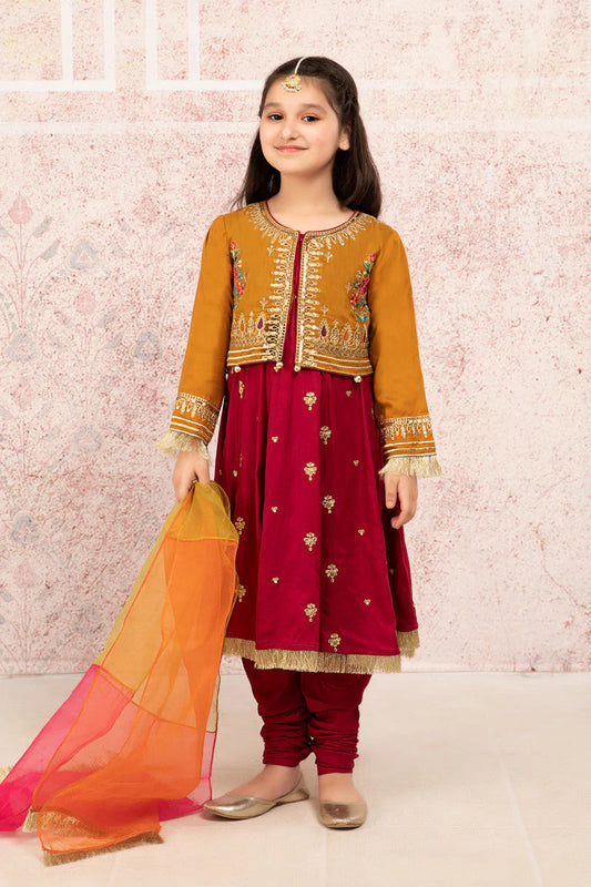 Maria.B Kids Lawn D-26 | 3Pcs Embroidered Summer Collection 2025
