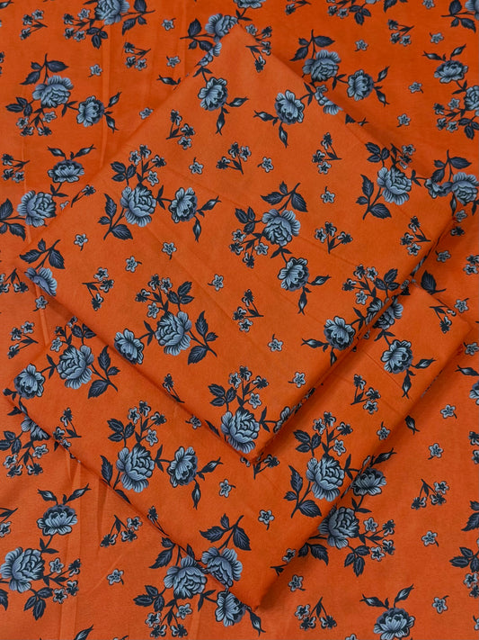FLORAL PRINTED 2PC D-143