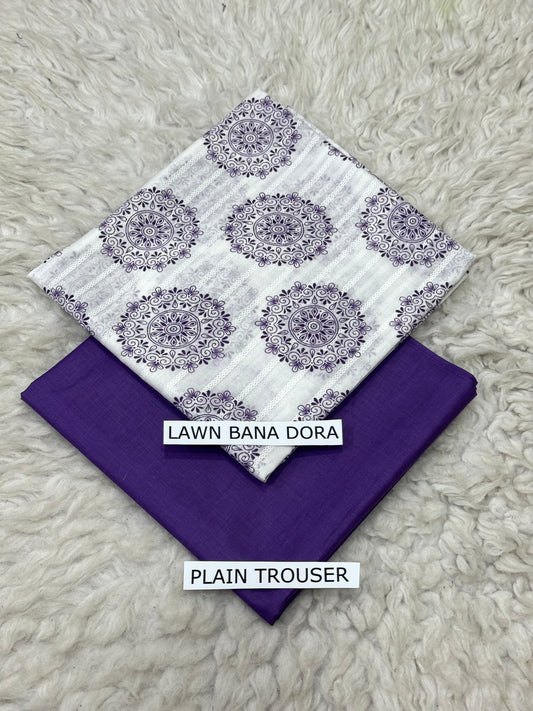 LAWN CANDY PRINT 2PC (D-10)