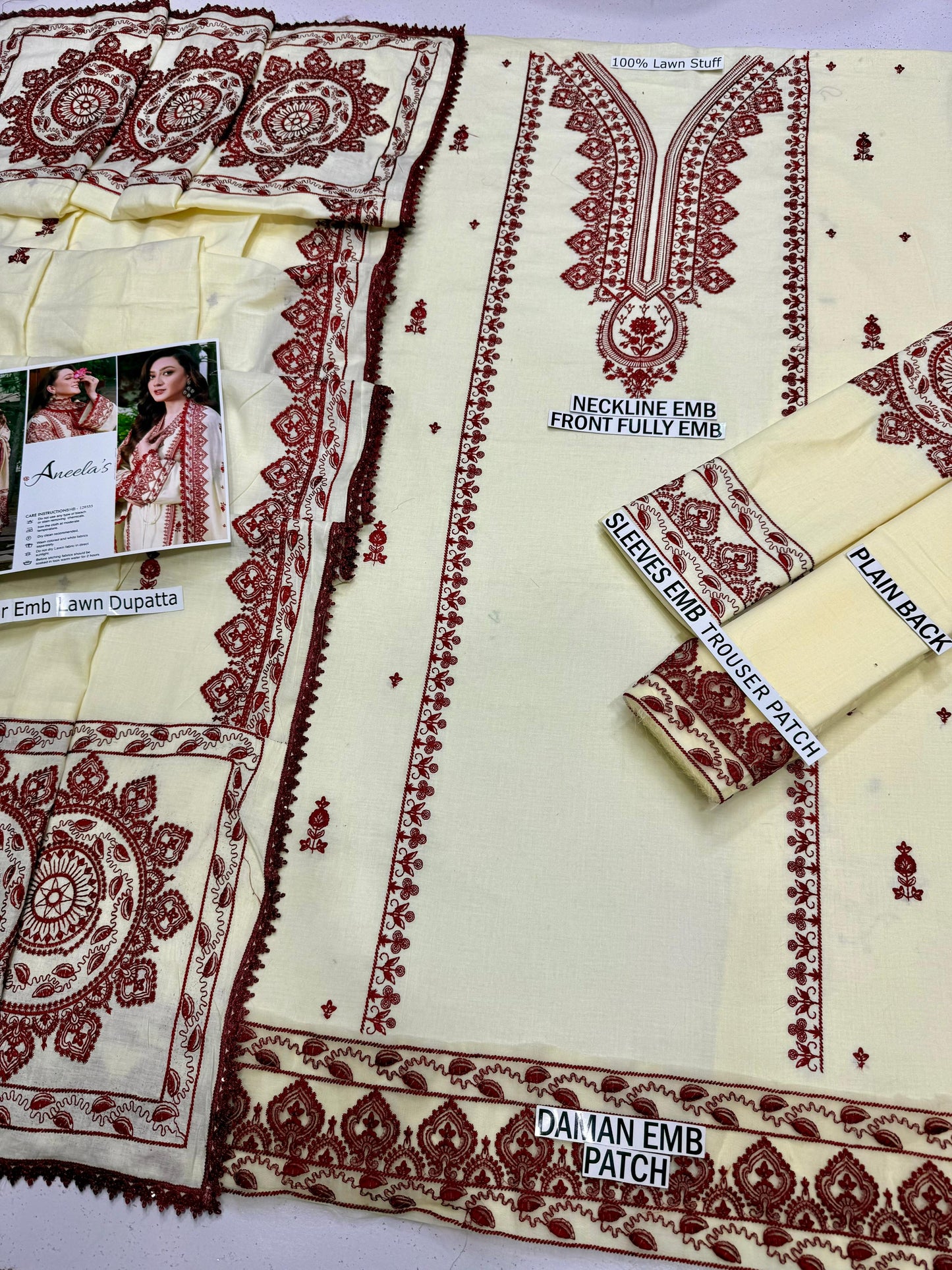 ANEELA'S LUXURY LAWN AN-128