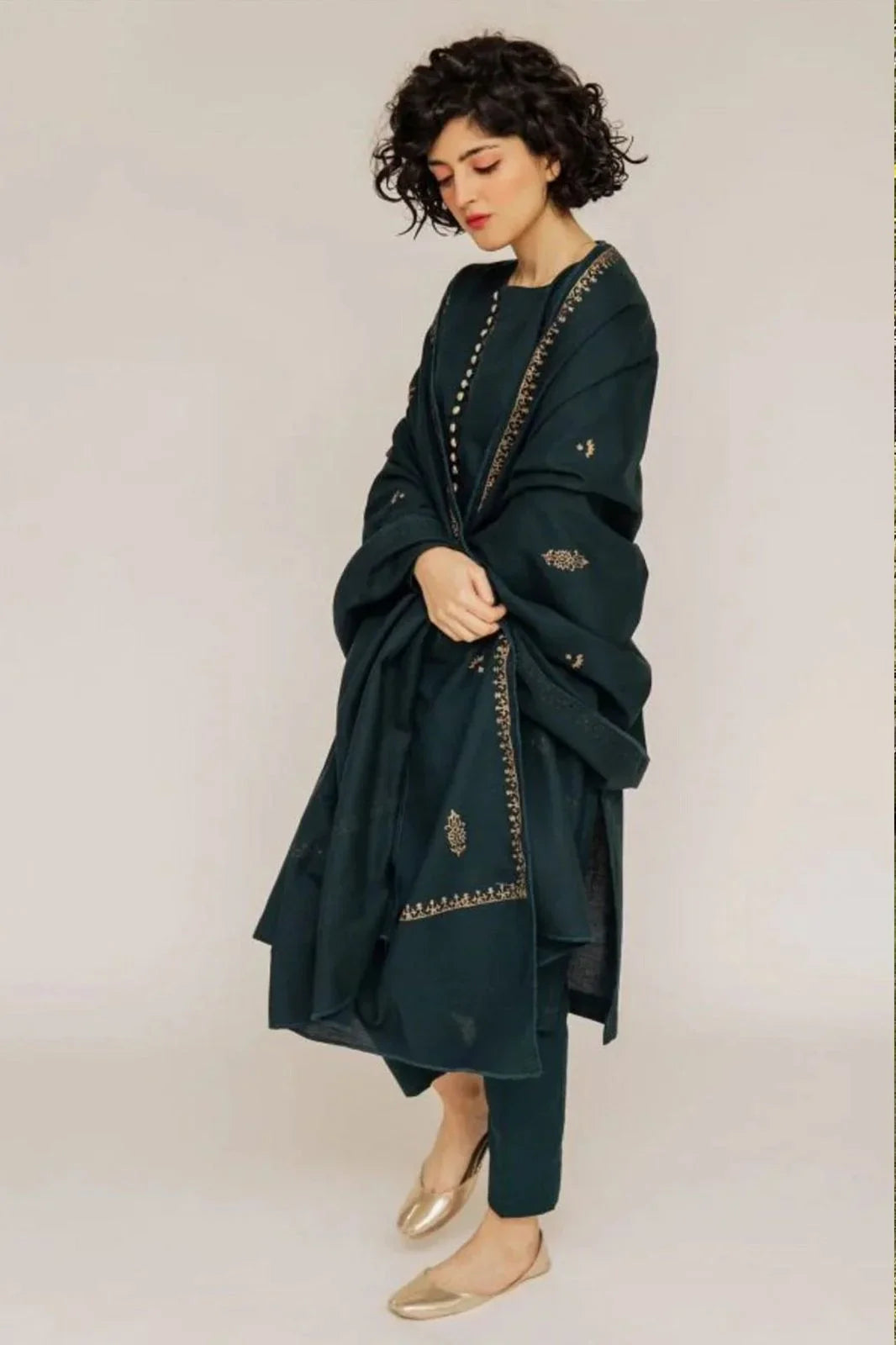 ASLING DHANAK 3PC | EMBROIDERY | D#2111