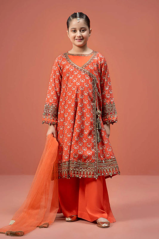 Maria.B Kids Lawn D-08 | 3Pcs Embroidered Summer Collection 2025