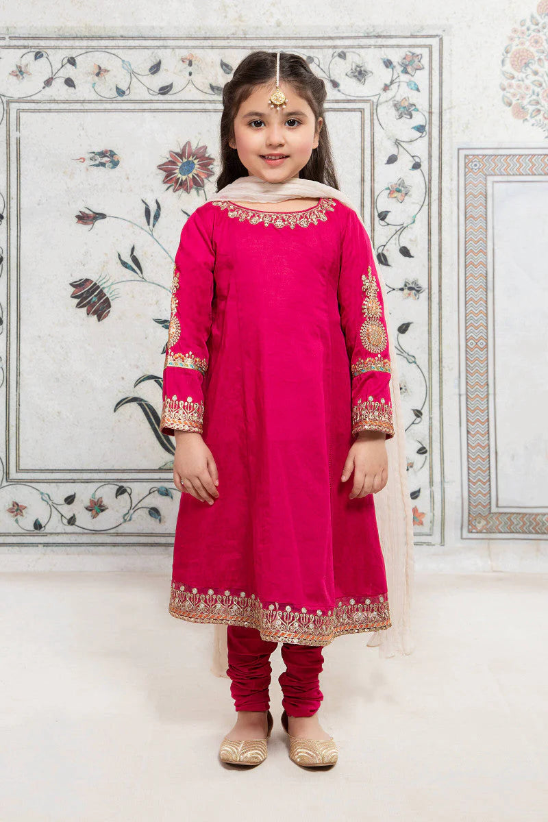 Maria.B Kids Lawn D-31 | 3Pcs Embroidered Summer Collection 2025