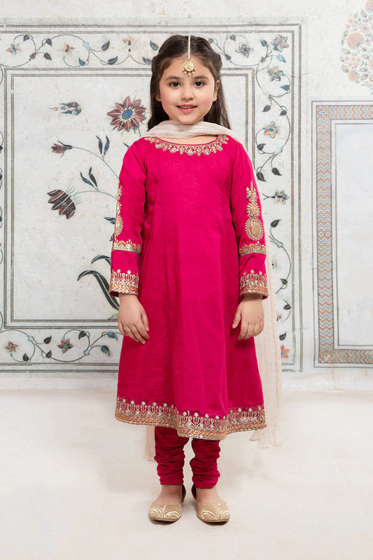 Maria.B Kids Lawn D-31 | 3Pcs Embroidered Summer Collection 2025