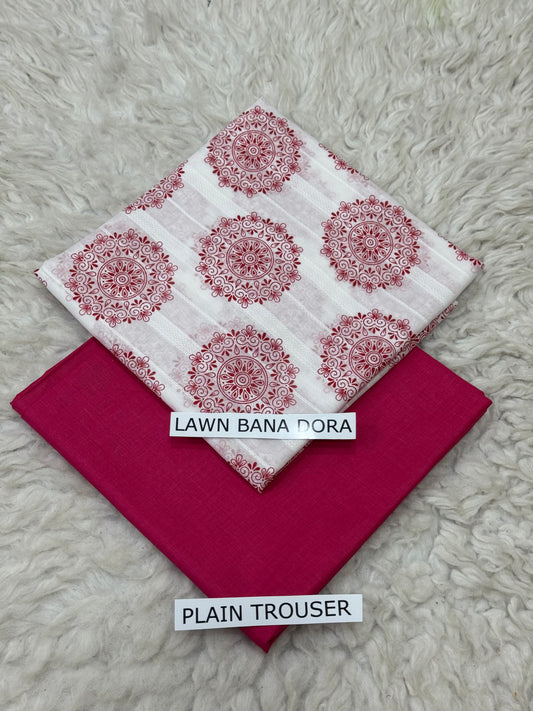 LAWN CANDY PRINT 2PC (D-9)