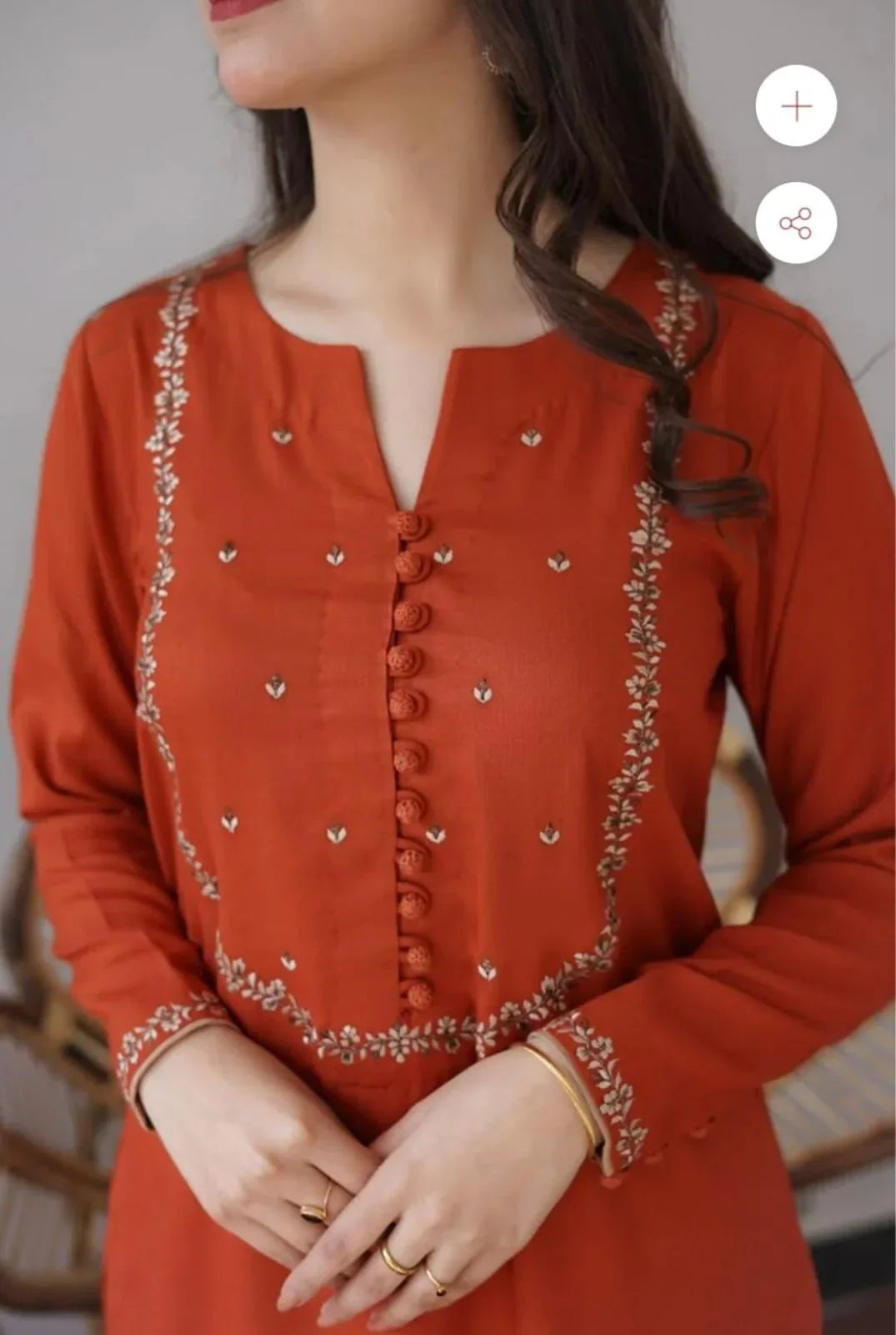 ASLING DHANAK 3PC | EMBROIDERY | D#3355