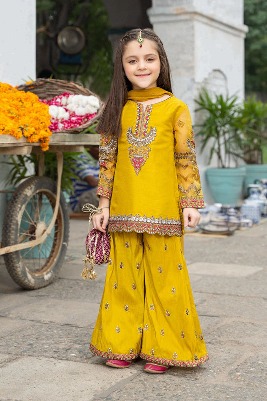 Maria.B Kids Lawn D-24 | 3Pcs Embroidered Summer Collection 2025