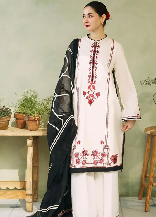 COCO DHANAK 3PC | EMBROIDERY | D#3211