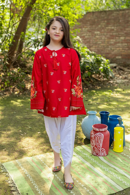 Maria.B Kids Lawn D-29 | 3Pcs Embroidered Summer Collection 2025