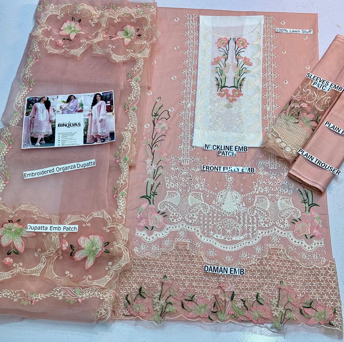 BIN ILYAS LUXURY LAWN BL-11