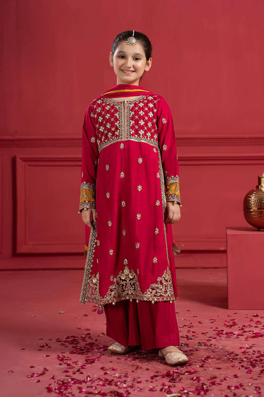 Maria.B Kids Lawn D-39 | 3Pcs Embroidered Summer Collection 2025