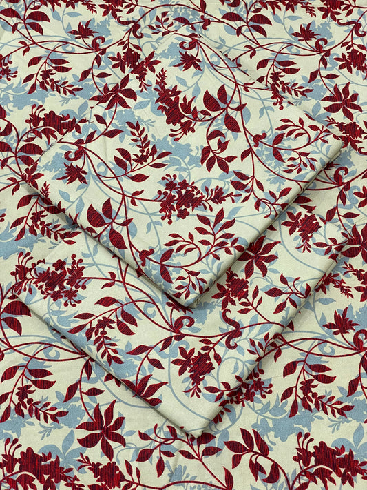 FLORAL PRINTED 2PC D-125